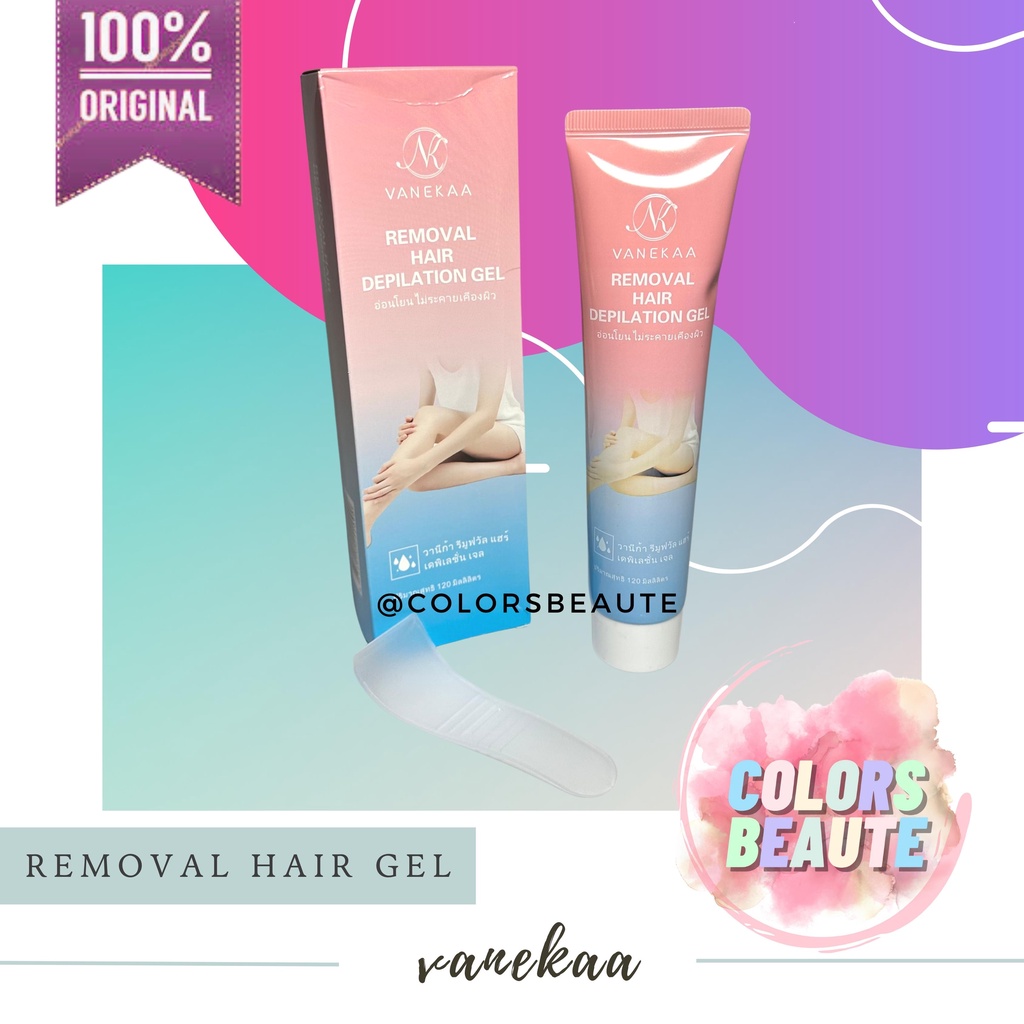 VANEKAA REMOVAL HAIR GEL / VENEKA / PENGHILANG BULU / PERAWATAN BADAN / WAXING BULU