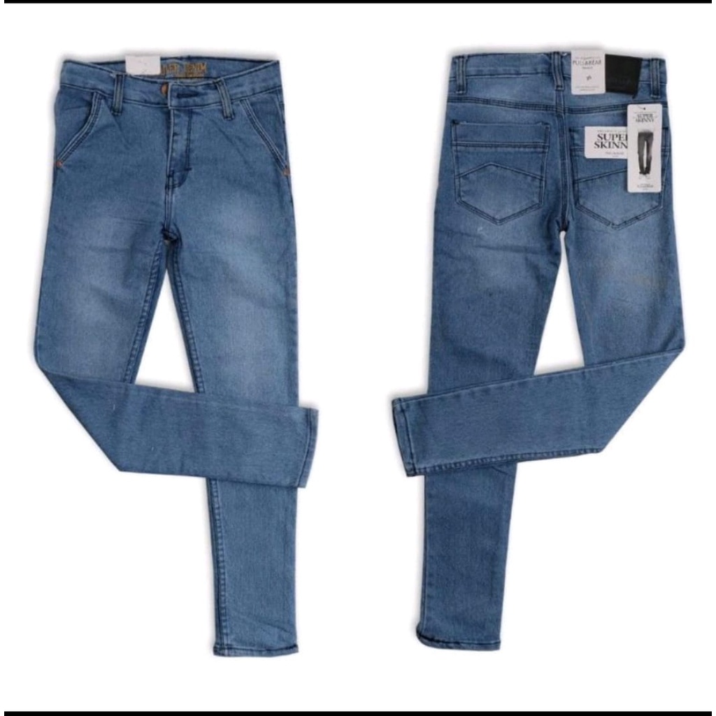 Celana Jeans Anak Tanggung Laki Laki Usia 7-12Tahun / Celana Levis Anak