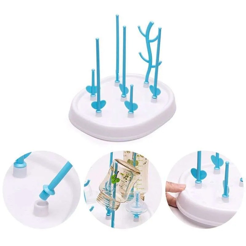 Rak Pengering Botol Bayi  Rak tirasan Botol Plastik Bottle Drying Rack