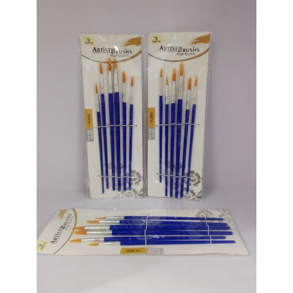 

KUAS LUKIS SET BOYIX A 2254-01 RUNCING ISI 6 PCS