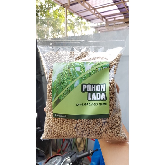 

Lada Putih Bangka Premium Bangka 1kg Butiran