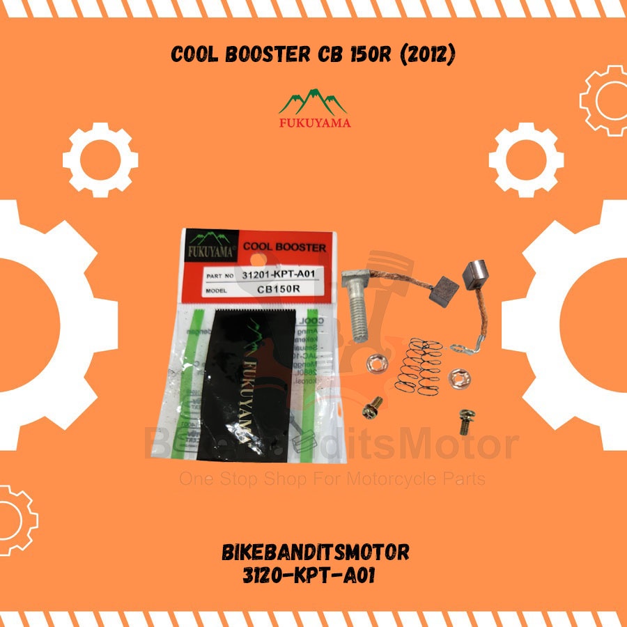 Cool Booster Arang Dinamo Starter CB150R 2012 Fukuyama
