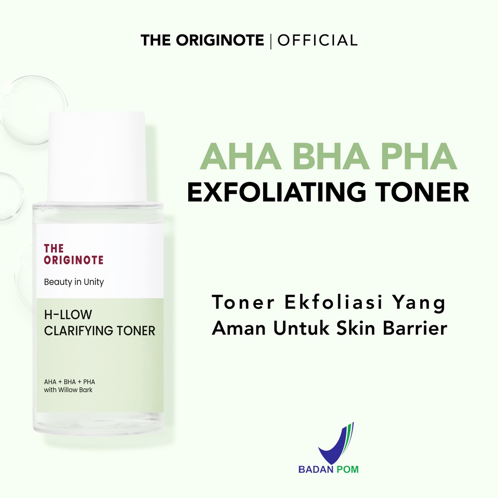 The Originote H-llow Clarifying | Ceraluronic Essence Toner | Centella Soothing Toner 80ml