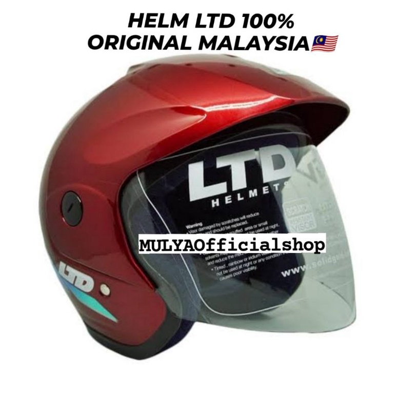 Helm LTD Original Qualitas Terbaik Dari Malaysia ISO