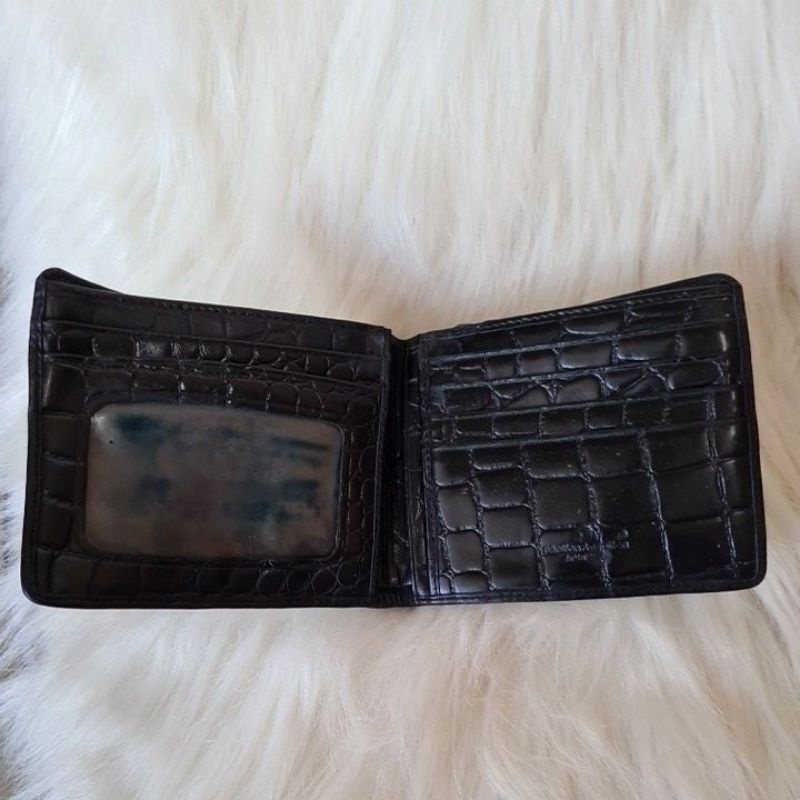 DOMPET KULIT PAPILON CROCODILE SKIN PRELOVED ORI