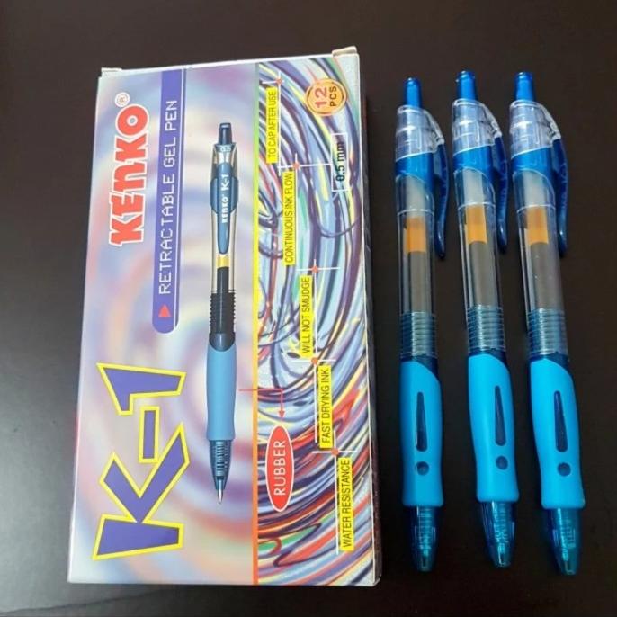 

HARGA DISKON PULPEN GEL KENKO K-1 0.5 PER LUSIN HTM/BIRU