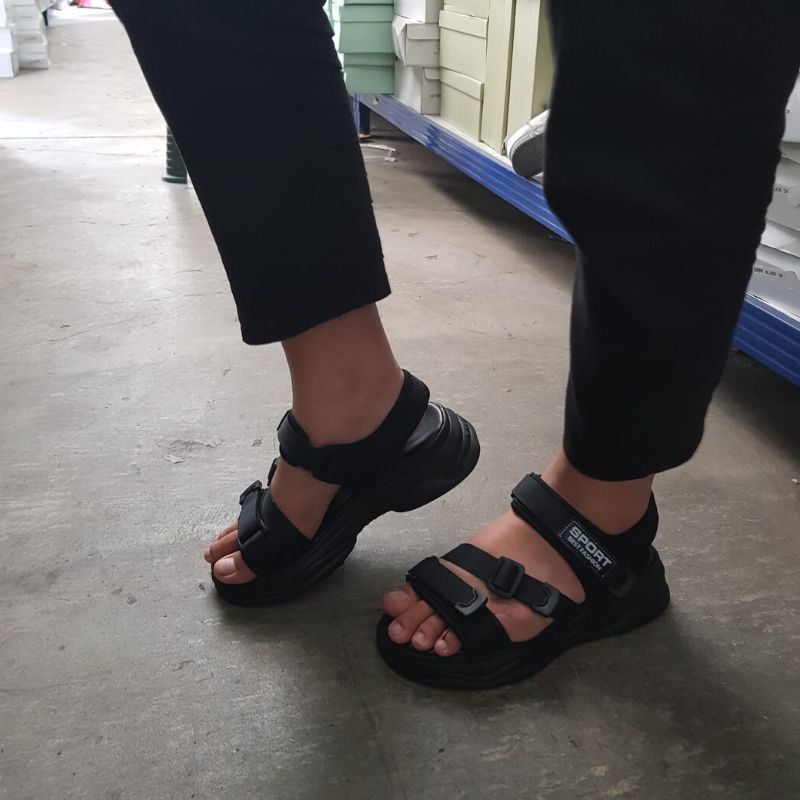 [✅BISA COD] 8099 Sandal Wanita Import SD Tali Belakang VIRAL 2021 2O22