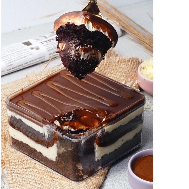 

PROMO [KF7] BITTERSWEET BY NAJLA Choco Cheese salted caramel dessert box
