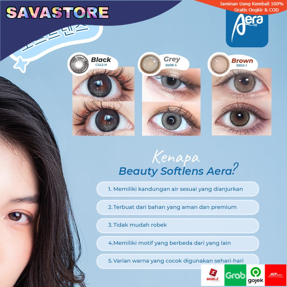 Softlens Fashion Korea - Softlen Lensa Kontak Warna Diameter 14.5mm