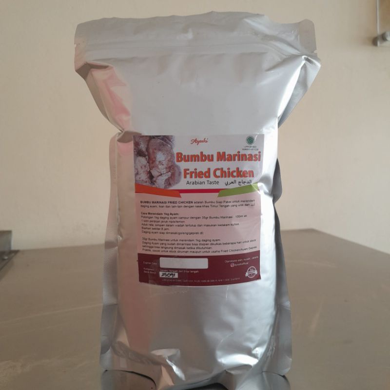 

Bumbu Marinasi Ayam Arabian Taste 250gr Fried Chicken Crispy Keriting