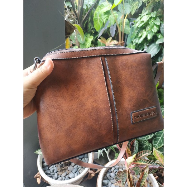PRELOVE Tas Wiwit MONZAYA ORIGINAL DARKBROWN
