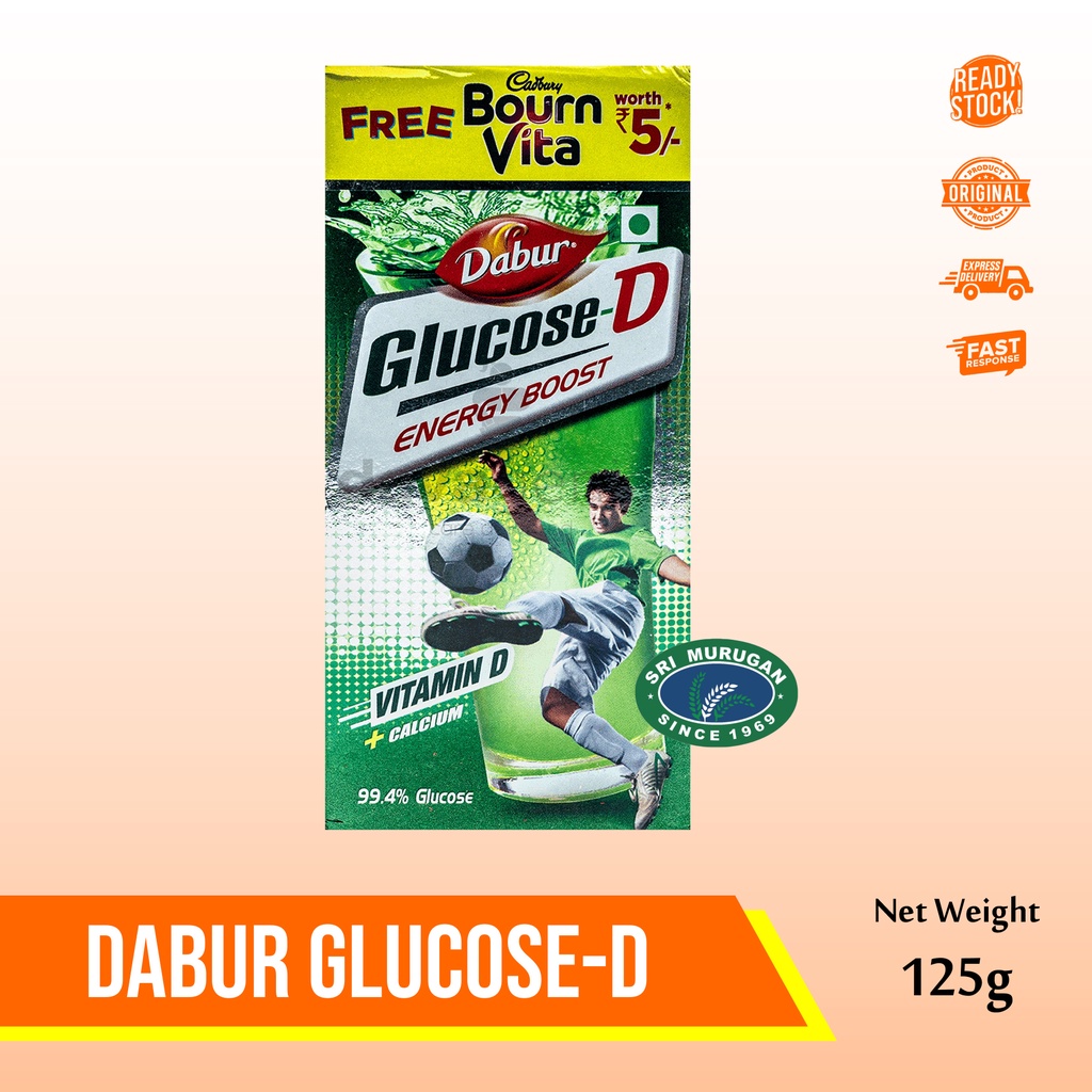 

DABUR GLUCOSE-D (75 gr + 50 gr ) - 125 gr
