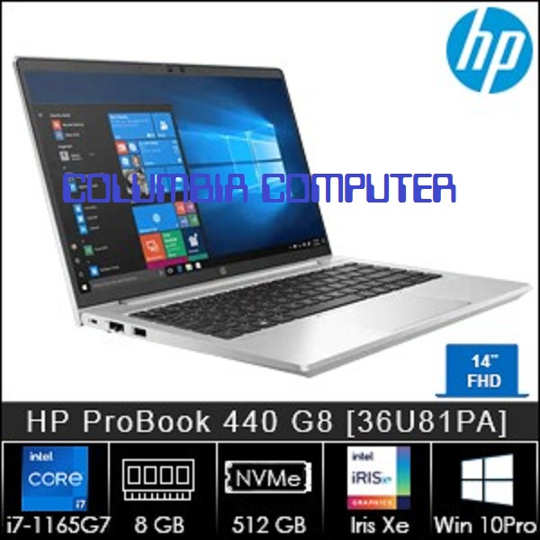 HP ProBook 440 G8 [36U81PA] core i7-1165G7