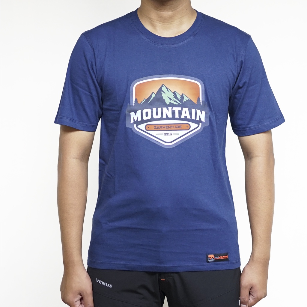 kaos tshirt tema adventure hiking zarventure 1005