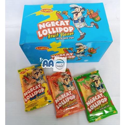 

Hemat PERMEN KERAS NGECAT LOLLIPOP ISI 24 X 7GR .,.,