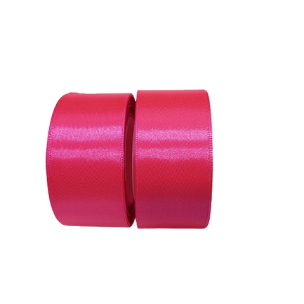 

Pita Satin Warna Pink Stabilo Ukuran 1.5 icnh / 4cm