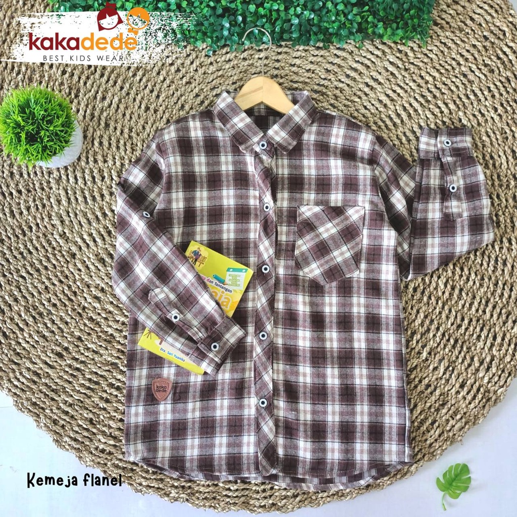 Kemeja anak flanel ardiaz boy vol 2 by kakadede