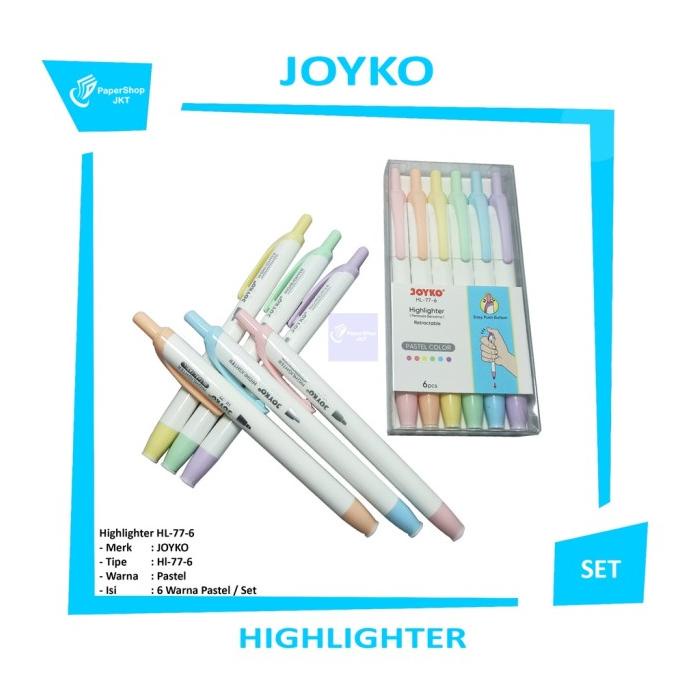 

JOYKO - Highlighter HL- 77- 6 - Set