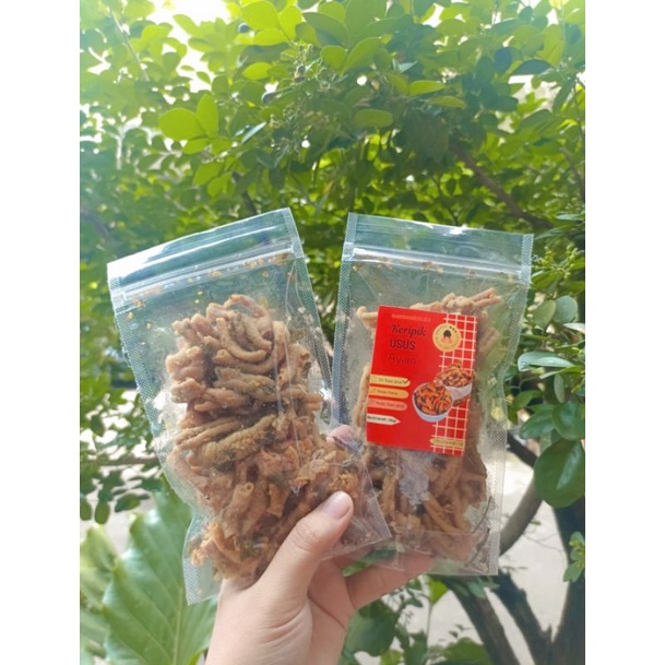 Usus crispy 50gram/keripik usus ayam/usus original/usus viral/promo/murah