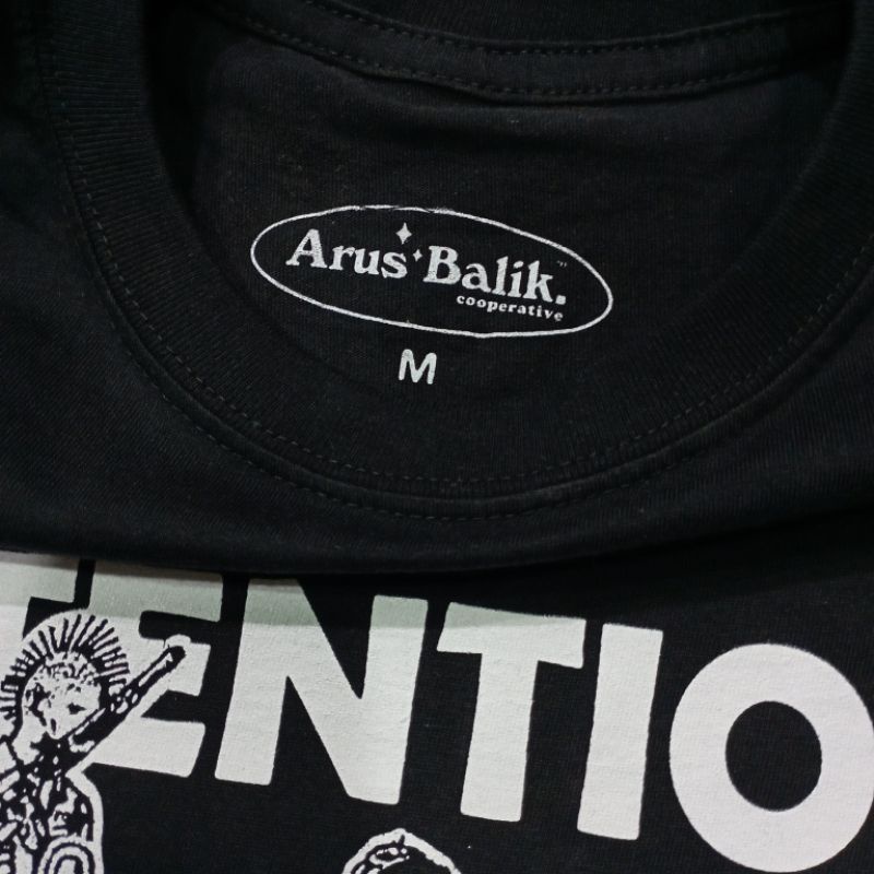 Tshirt DETENTION X ARUS BALIK COOPERATIVE