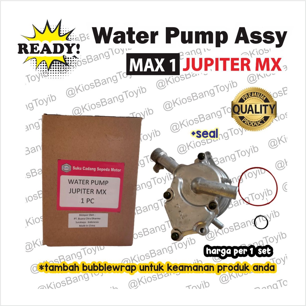 Water Pump Assy Pompa Air Radiator JUPITER MX Old New (Max1)