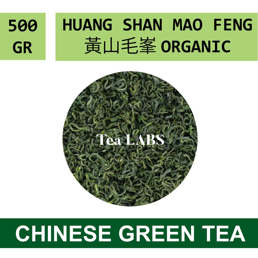 

Teh Hijau Mao Feng Chinese Green Tea Premium 500 GRAM