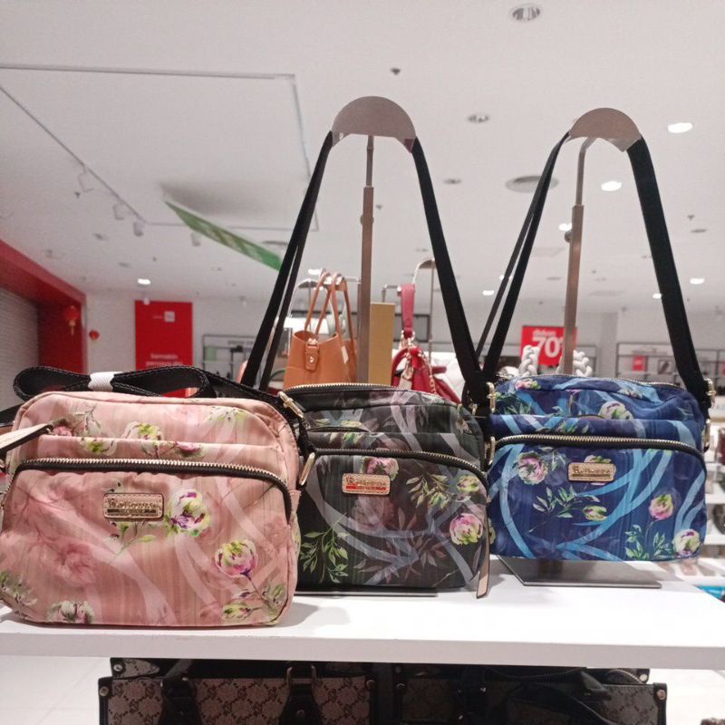 Selempang parasut Bellezza Cz020 Motif Tas Wanita Sling Bag Nylon Ringan Awet Santai Sale