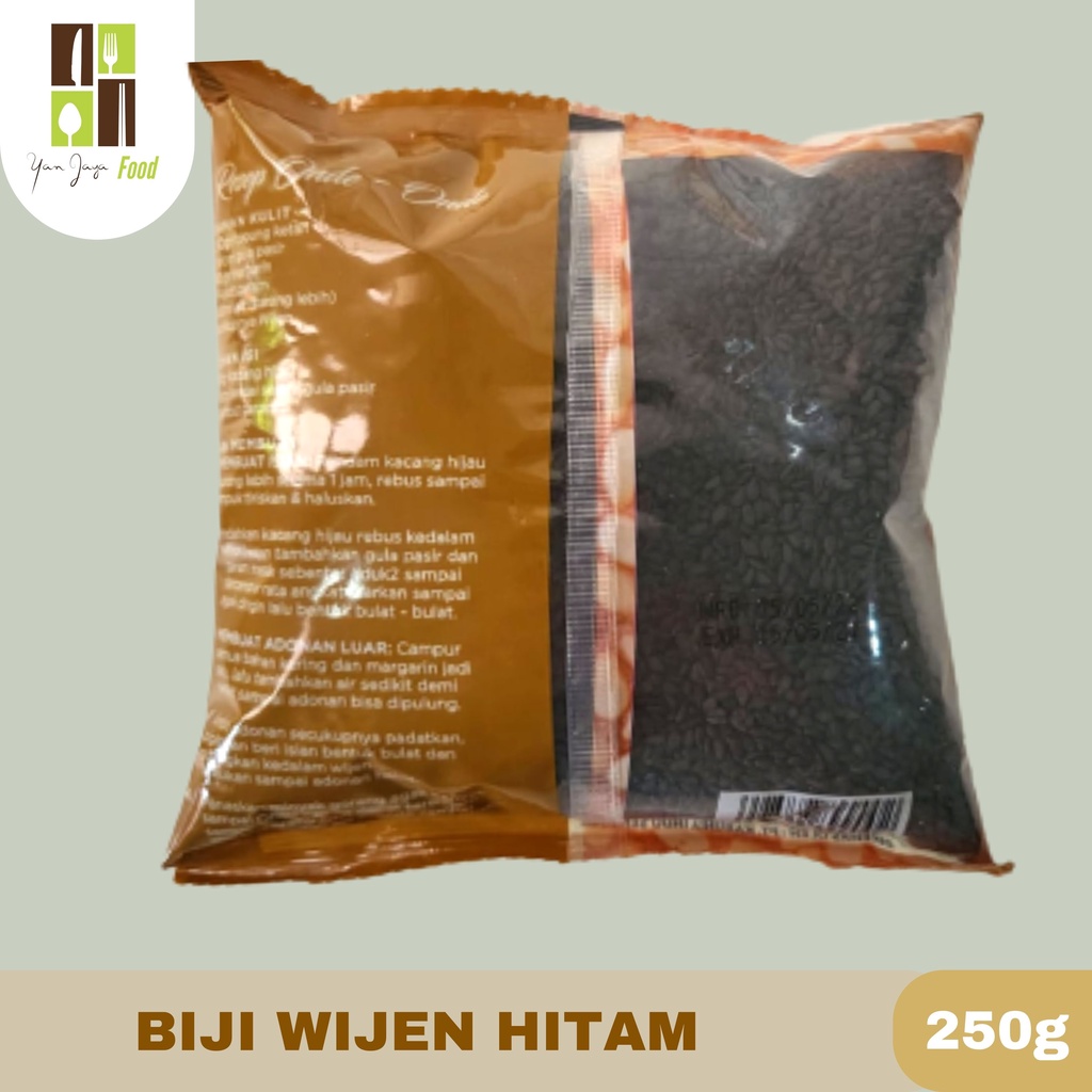 Wijenku Biji Wijen Sangrai Putih/Hitam Super Premium 250g