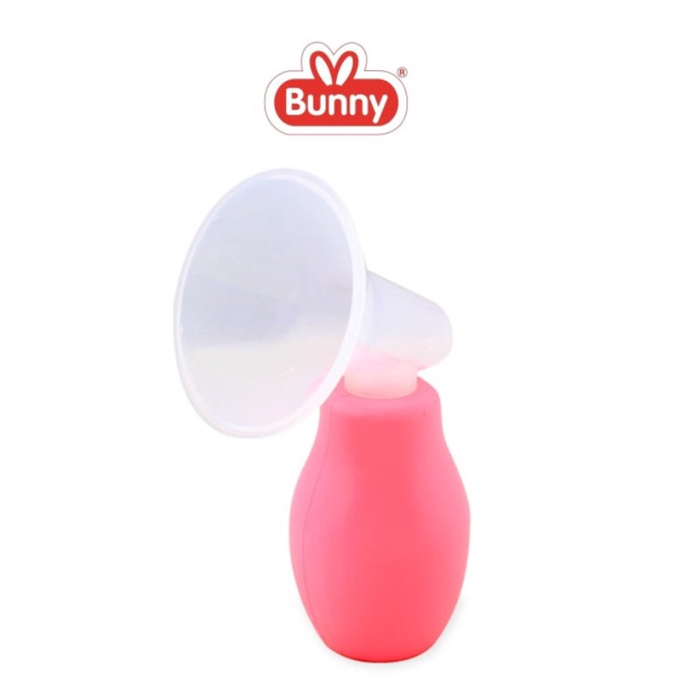 Morinz Lusty Bunny DB-8019 Breast Pump Pompa Asi Manual Squeeze Oval