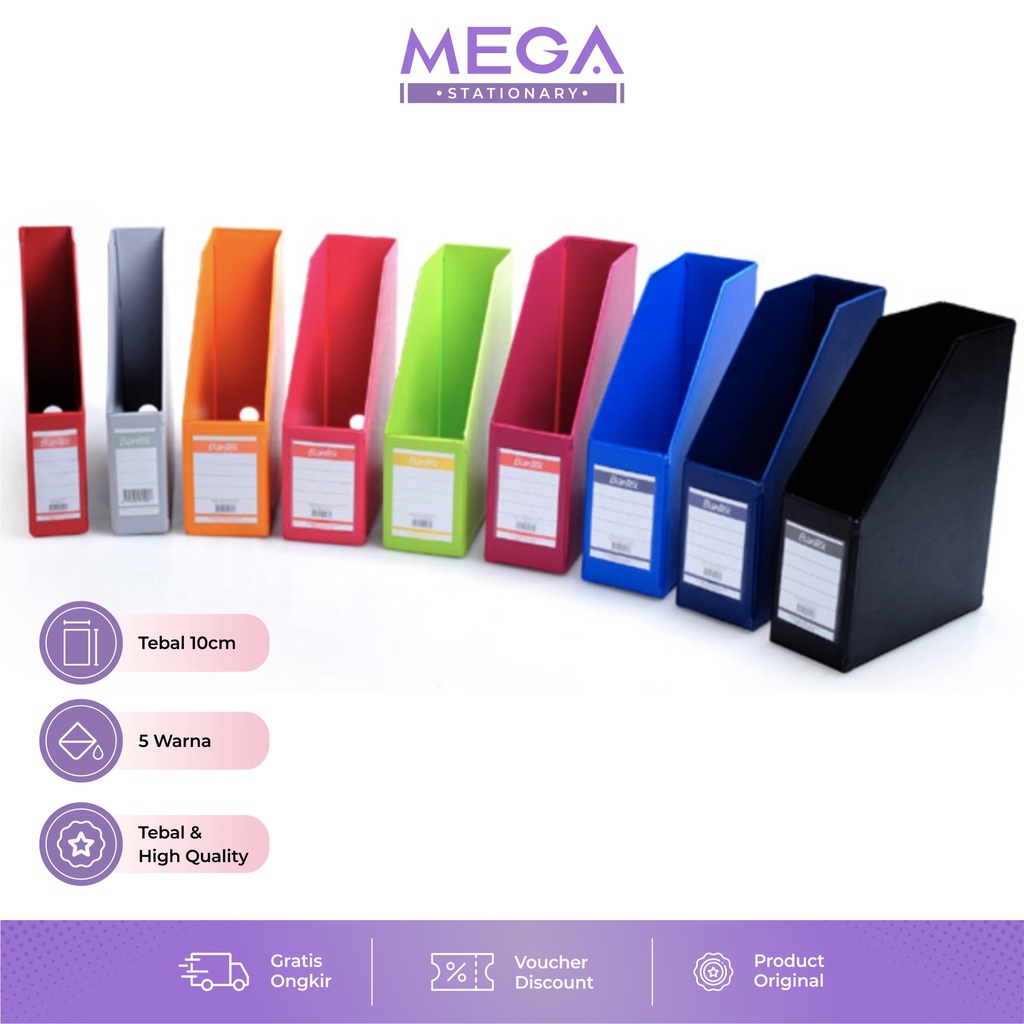 

Bantex Magazine File 4011 (Box File) 10cm Folio JUMBO