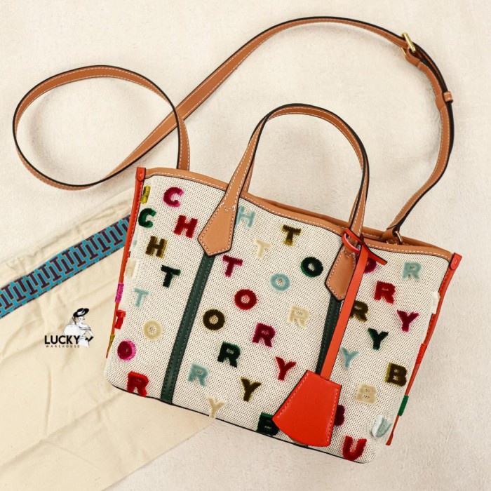 Tory Burch Perry Fill Coupe Tote Bag - ORIGINAL 100%