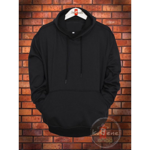 Hoodie polos hitam, Hoodie distro hitam