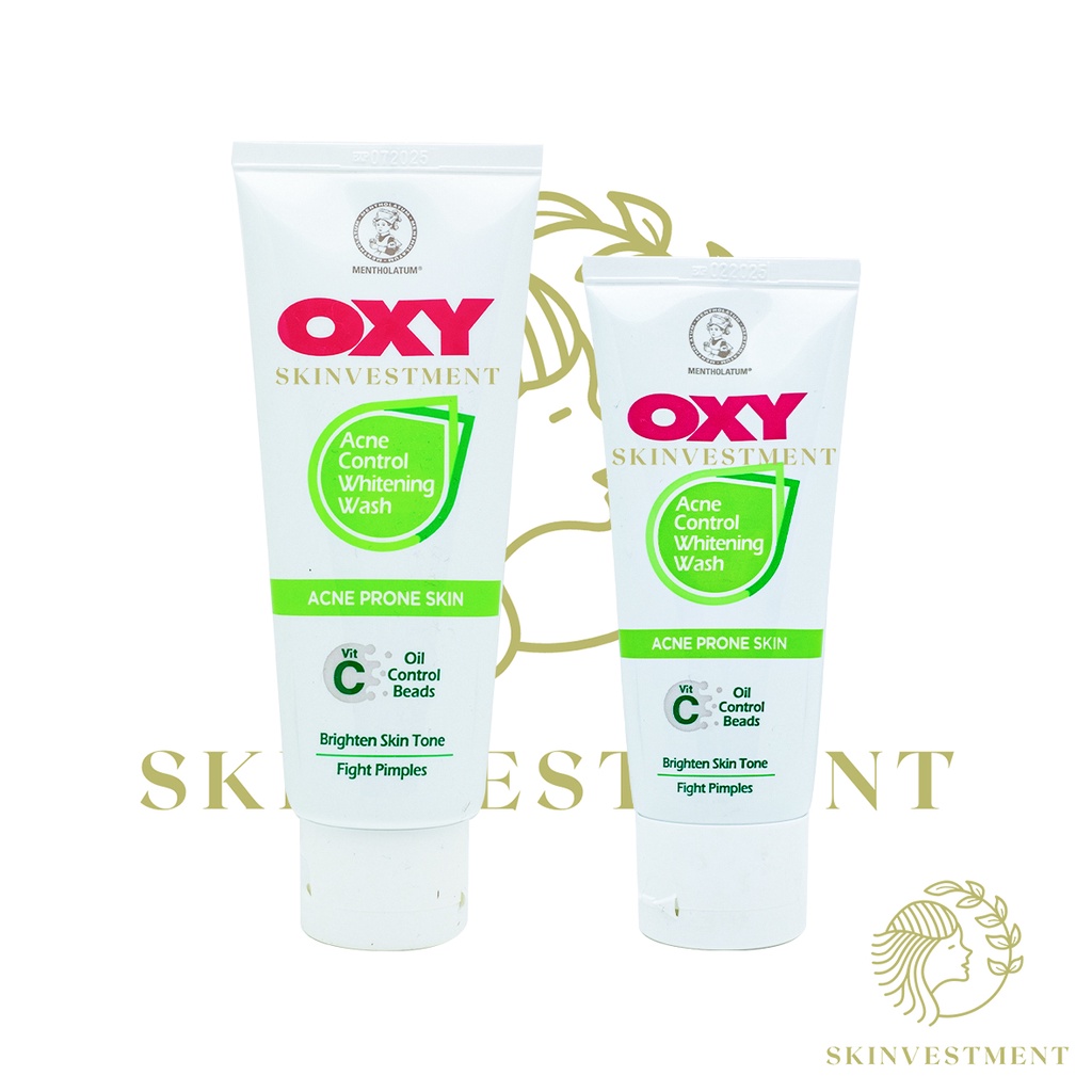 Oxy Acne Control Whitening Wash 50g 100g 120gr