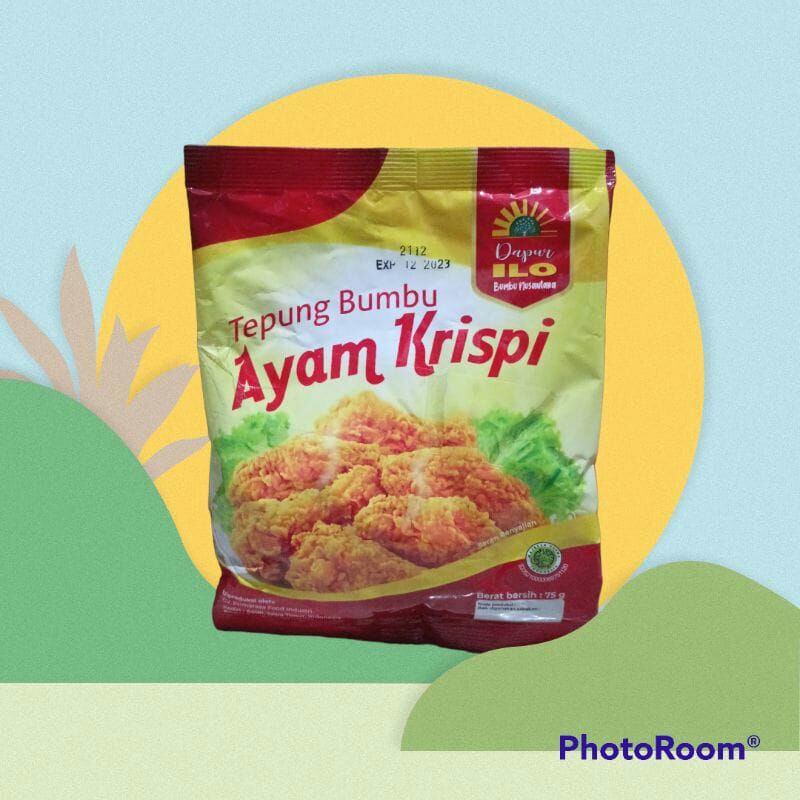 

tepung ayam crispy 75gr dapur ilo