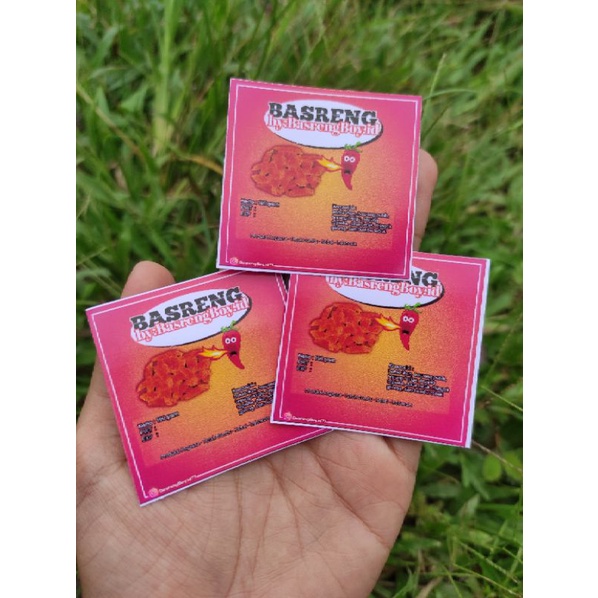 

stiker basreng bisa req isi 100lembar
