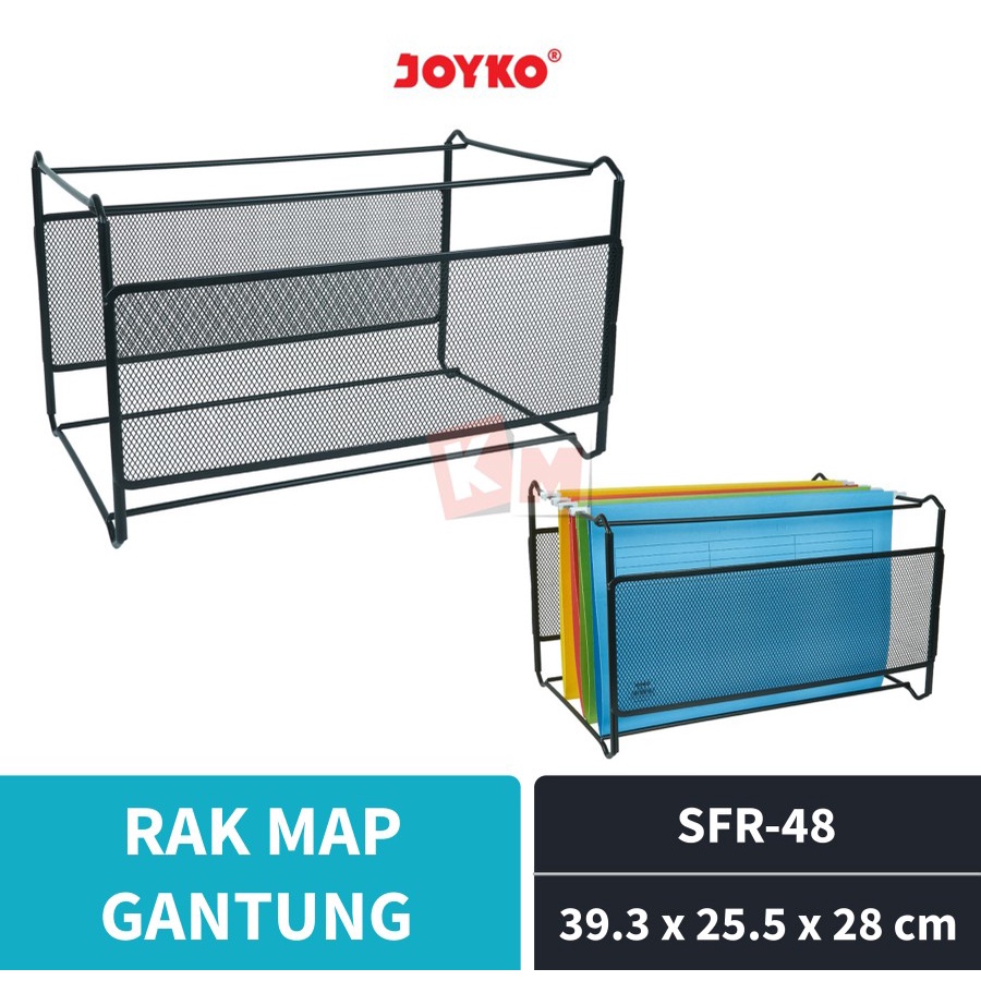 Metal Suspension File Holder Rack / Rak Map Gantung Joyko SFR-48