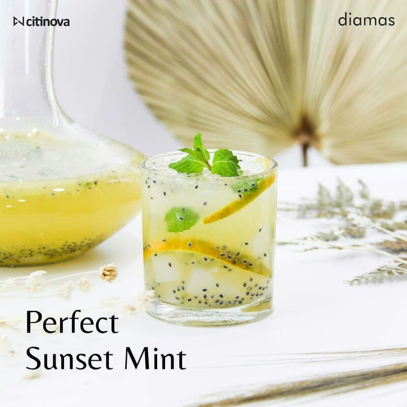 Gelas barley citinova /gelas mewah /gelas kaca barley citinova