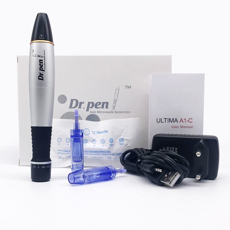 Dr.Pen ULTIMA A1 Dr Pen WIRELESS Derma Pen Micro Needle Facial Instrumen Sistem USB