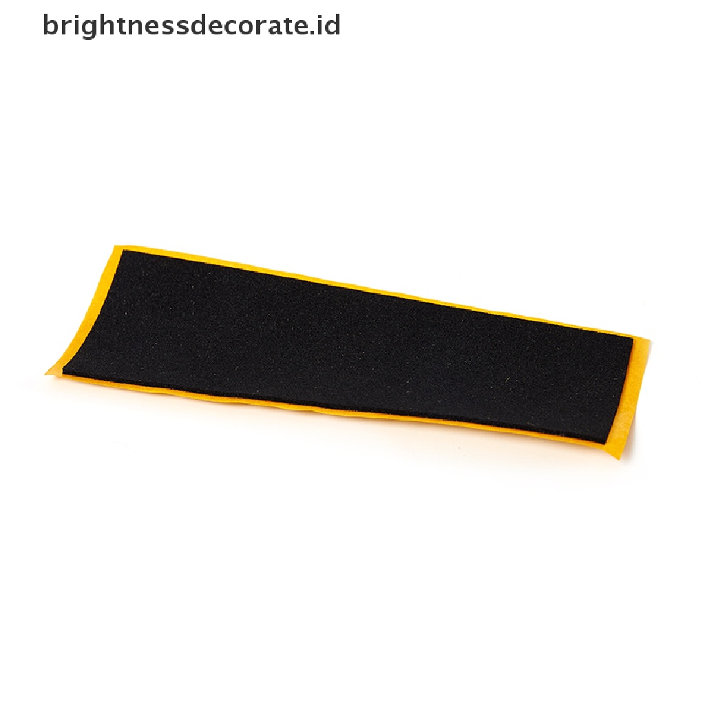 [Birth] 10pcs Fingerboard Deck Uncut Tape Stickers Black Foam Grip Tape Stiker [ID]