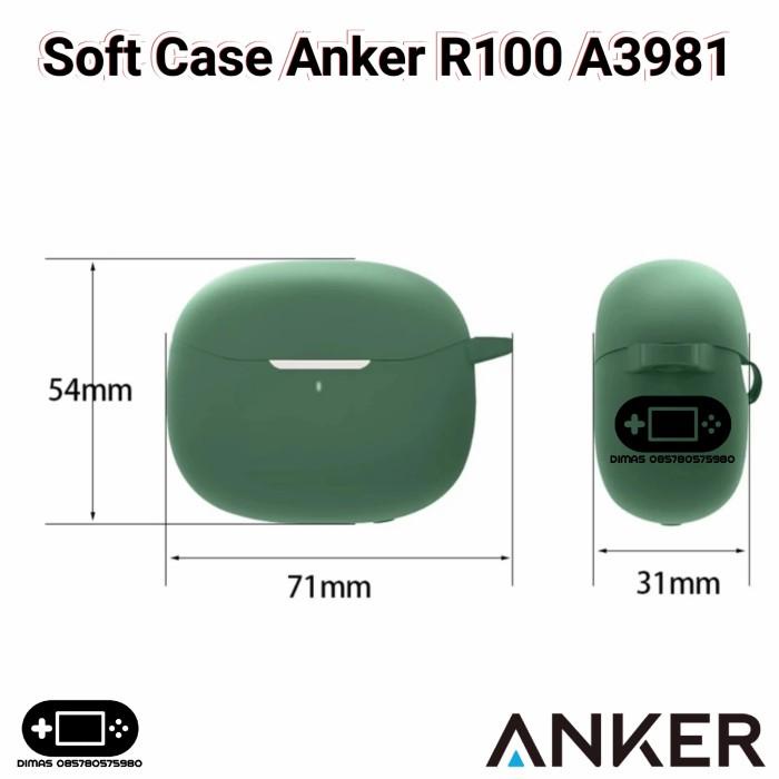Soft Case Anker R100 A3981 Silicone Silicon Soundcore Casing Karet Tws