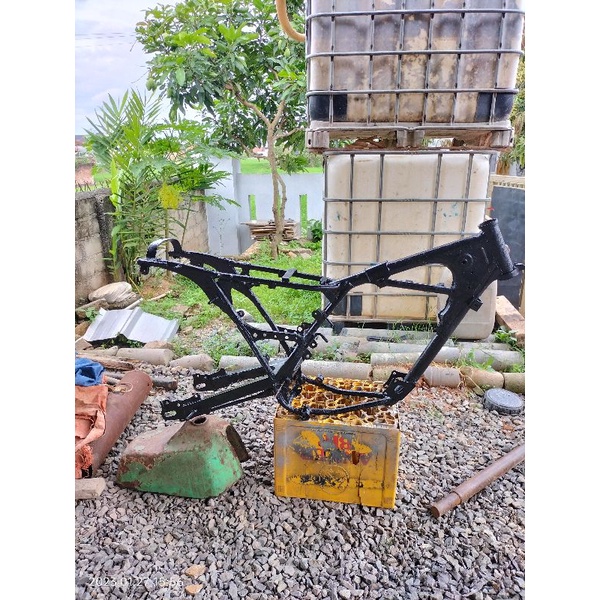 bahan rangka kawasaki binter ke125