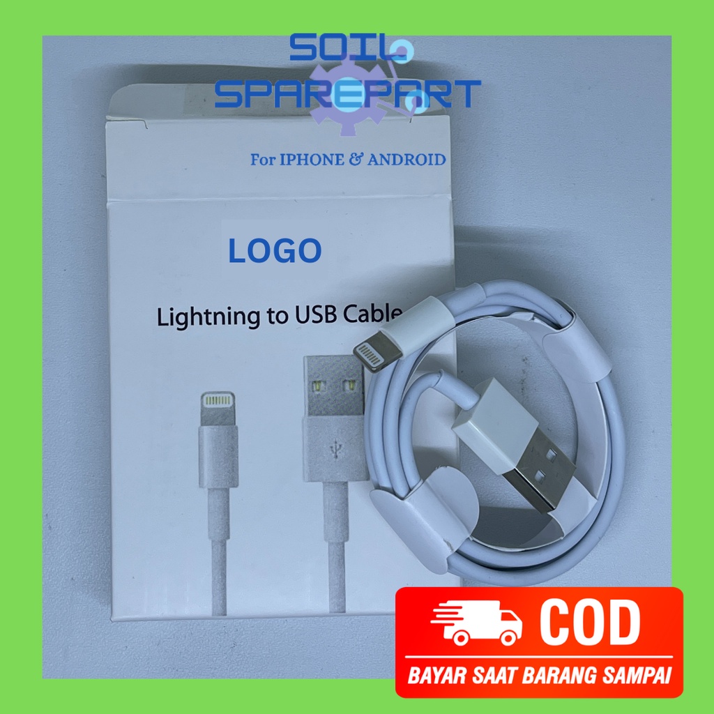 Jual Kabel Charger Data Usb Type A To Lightning Cable Cassan Meter Shopee Indonesia