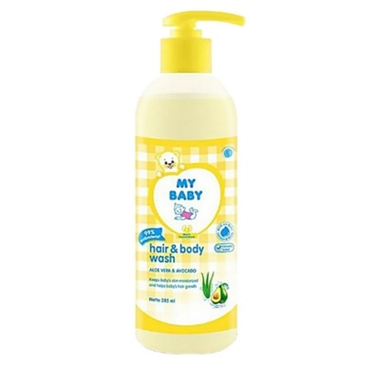 My Baby Hair &amp; Body Wash Aloe Vera avocado 385ml