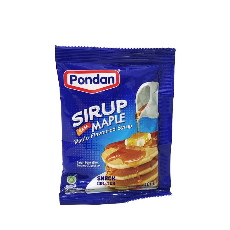 

Pondan maple syrup