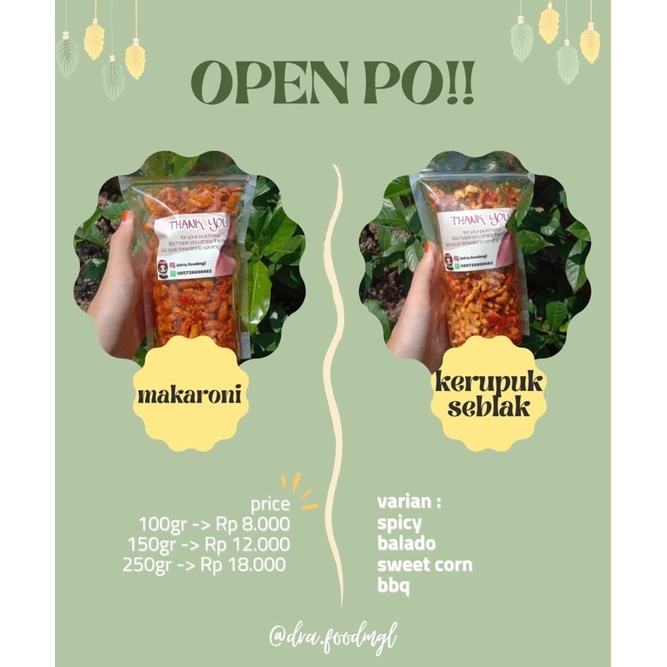

MAKARONI & KERUPUK SEBLAK