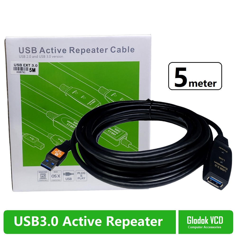 Kabel USB 3.0 Active Extender with Chipset Extension 5M