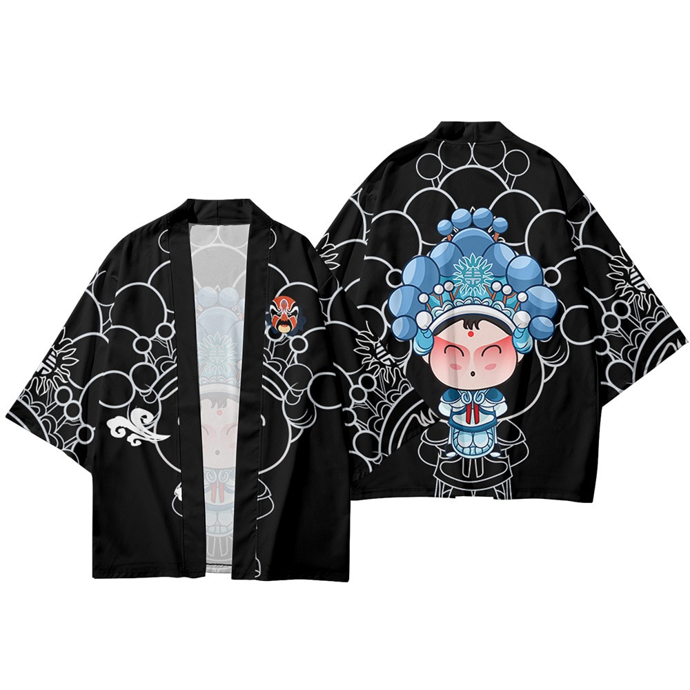 cardigan pria haori kimono jepang pria wanita cowo cowok