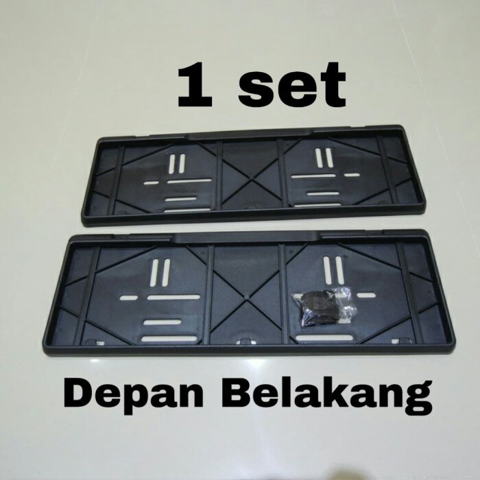 Dudukan Plat Nomor SEPEDA MOTOR Universal Anti Getar Cover Plat Nomor Motor