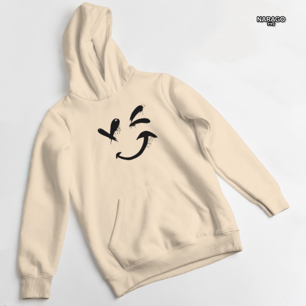 Nara.Grosir - Hoodie Jumper Winking l Sweater Hodie Unisex
