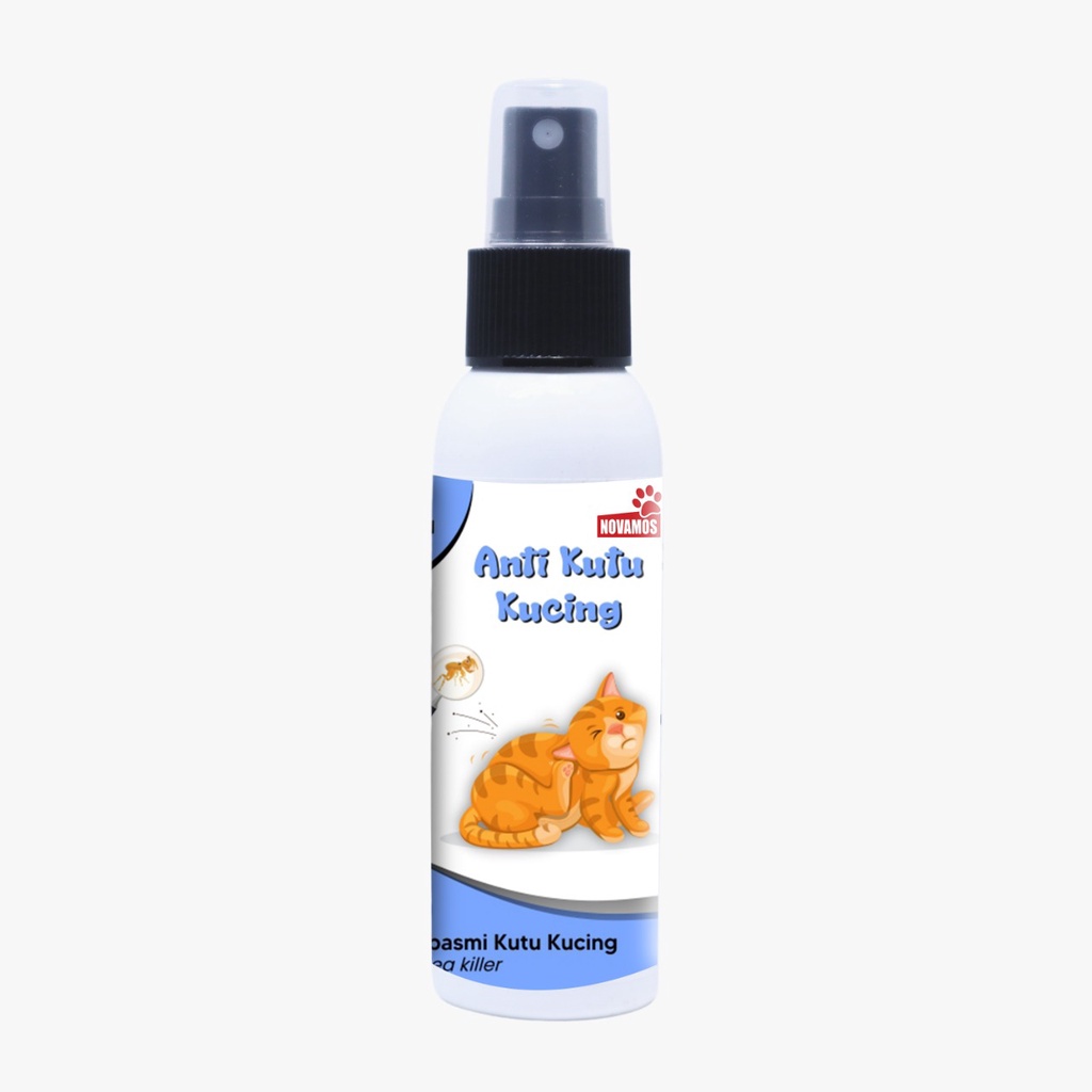 NOVAMOS Obat Kutu Kucing Spray 100 ML